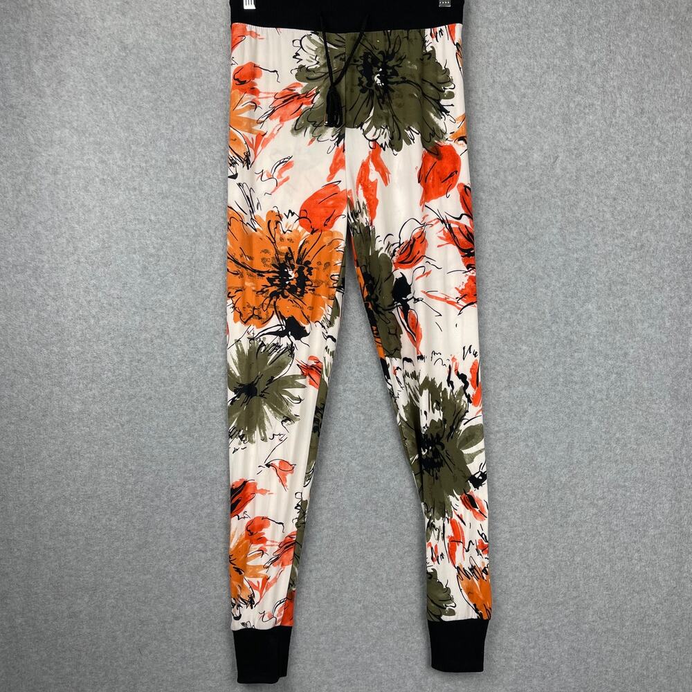 Ladies Floral Pants Size Small